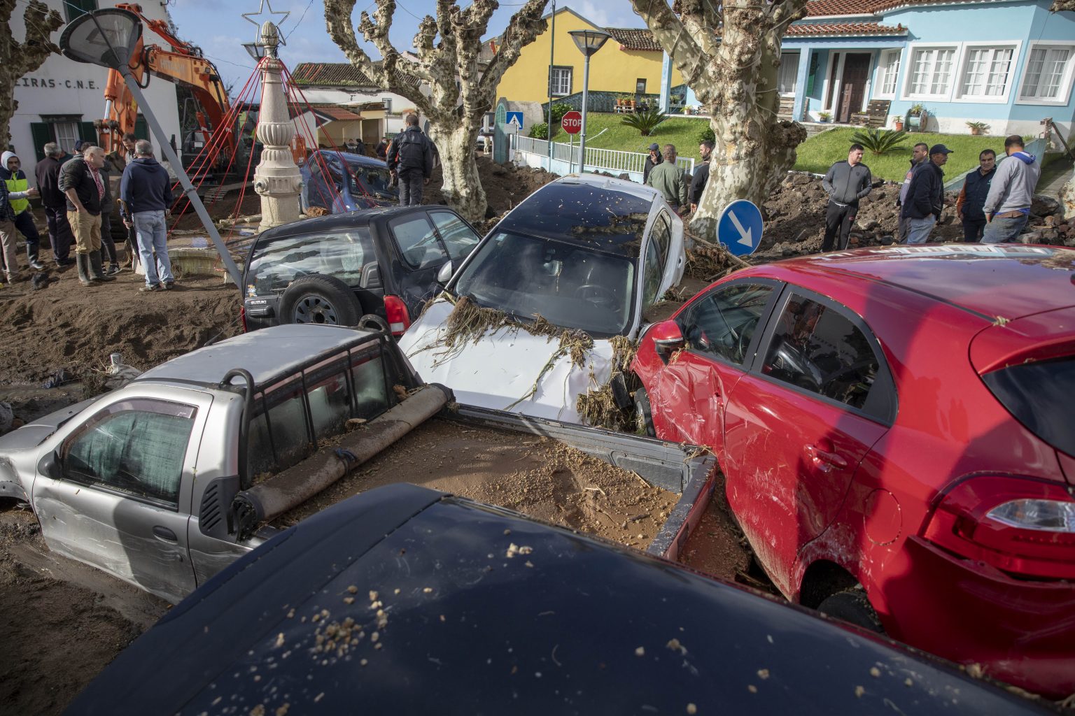 Bad weather in Azores